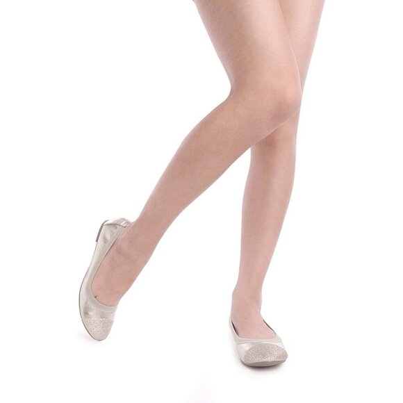 Dream Pairs Women Flex-gold Faux Leather Flexible Stretch Ballerina Flats Shoes - Picture 6 of 7